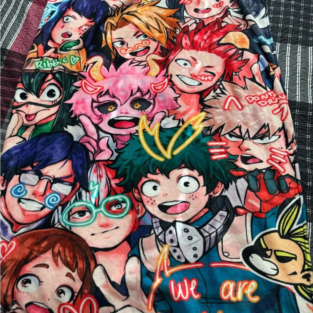My Hero Academia Thin Blanket Cartoon Animation Pattern Blanket